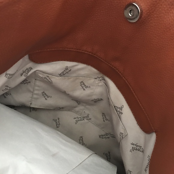 Jewell by Thirty-One Tote Cognac Woods Pebble - Picture 7 of 10